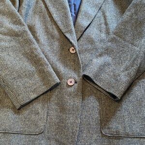 Knockabouts by Pendleton Vtg Wool Tweed Jacket Dark Academia  XL *Flaw